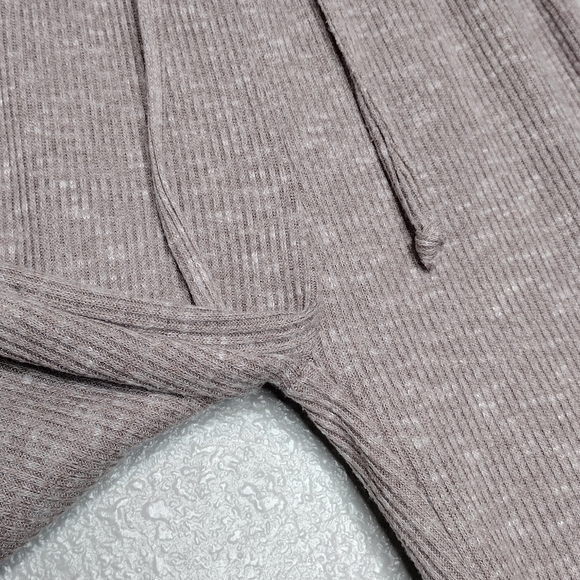 Gymshark Women's Ribbed Fitted Pull On Drawstring Waist High Rise Pants Size S - Picture 7 of 14